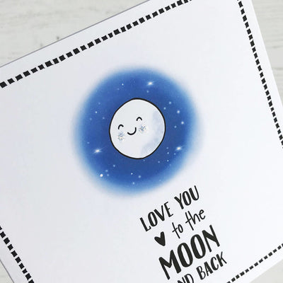 Love You To The Moon And Back, Card