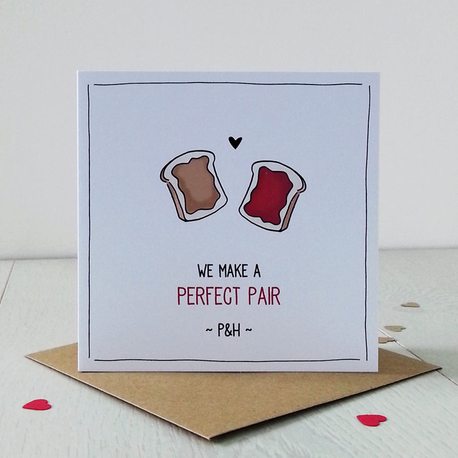 A Perfect Pair Valentine's Card