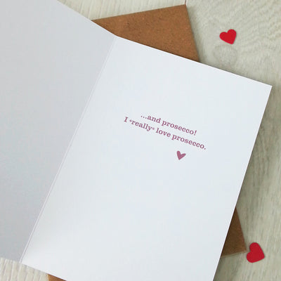 I Love You More Than… Personalised Card