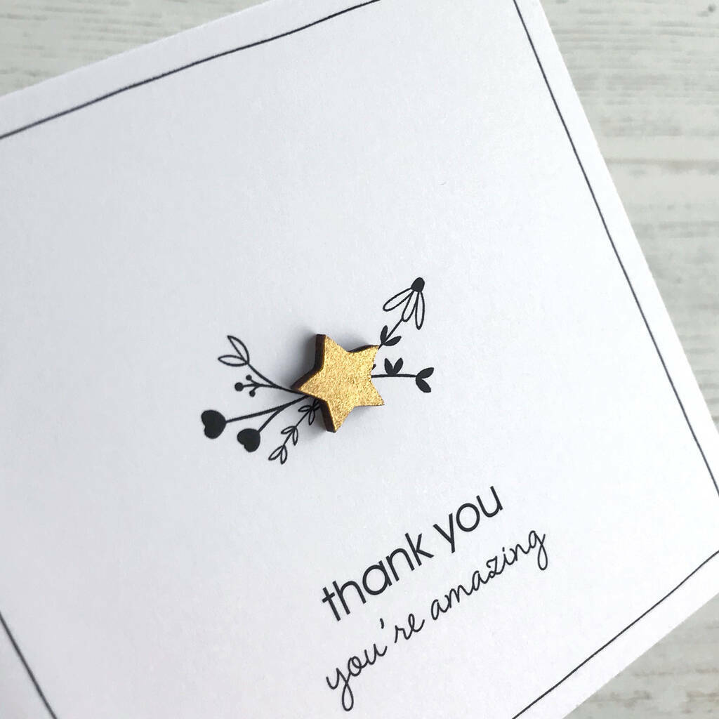 You're Amazing, Petit Star Card