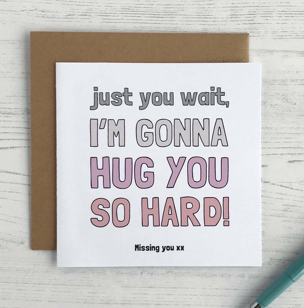 Hug You So Hard, Card