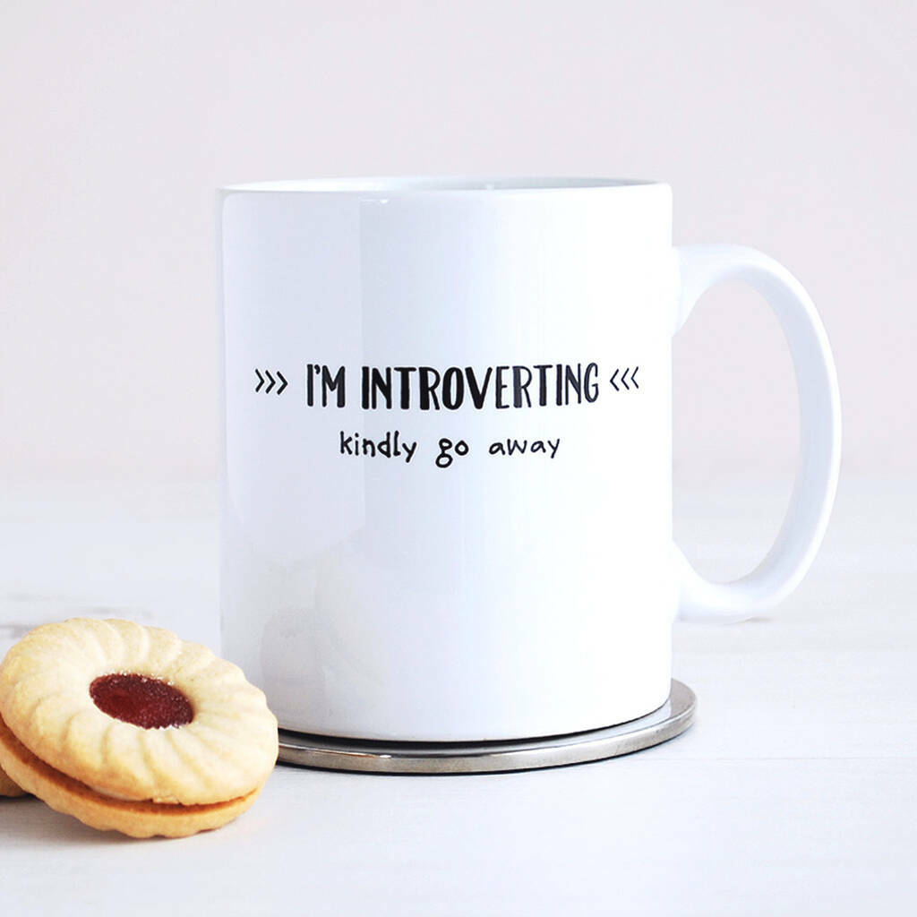 I'm Introverting, Mug