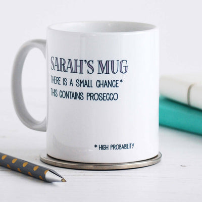 May Contain Alcohol, Personalised Mug