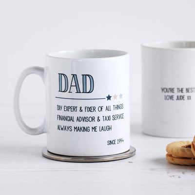 Dad / Grandad, Personalised Father's Day Mug