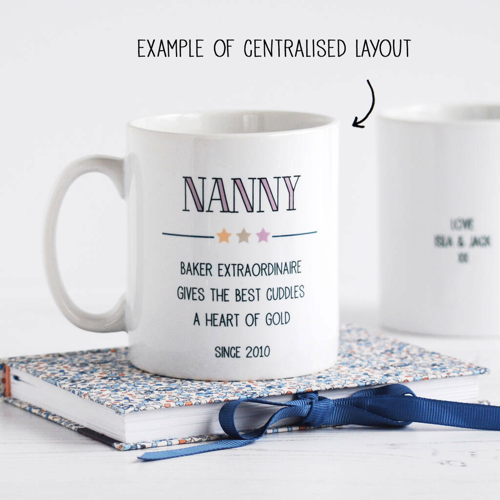 Grandma Personalised Mother's Day Mug