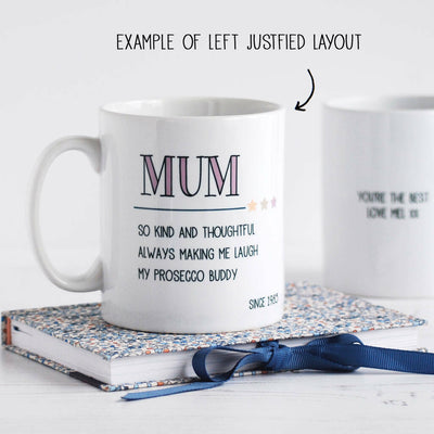 Grandma Personalised Mother's Day Mug