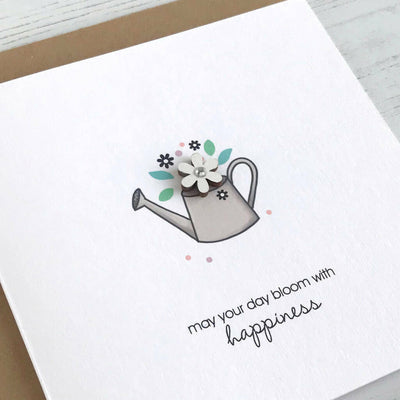 Watering Can Birthday Card