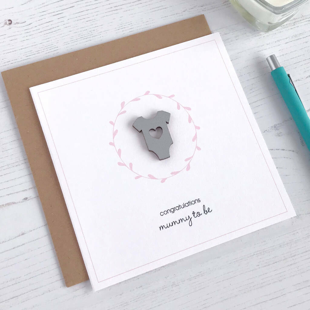 Mummy To Be Congratulations Card