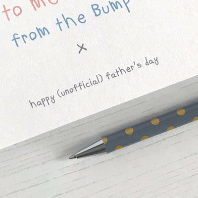 To Daddy From Bump - Cuddle Card
