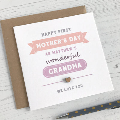 Grandma Mother's Day Typographical Card