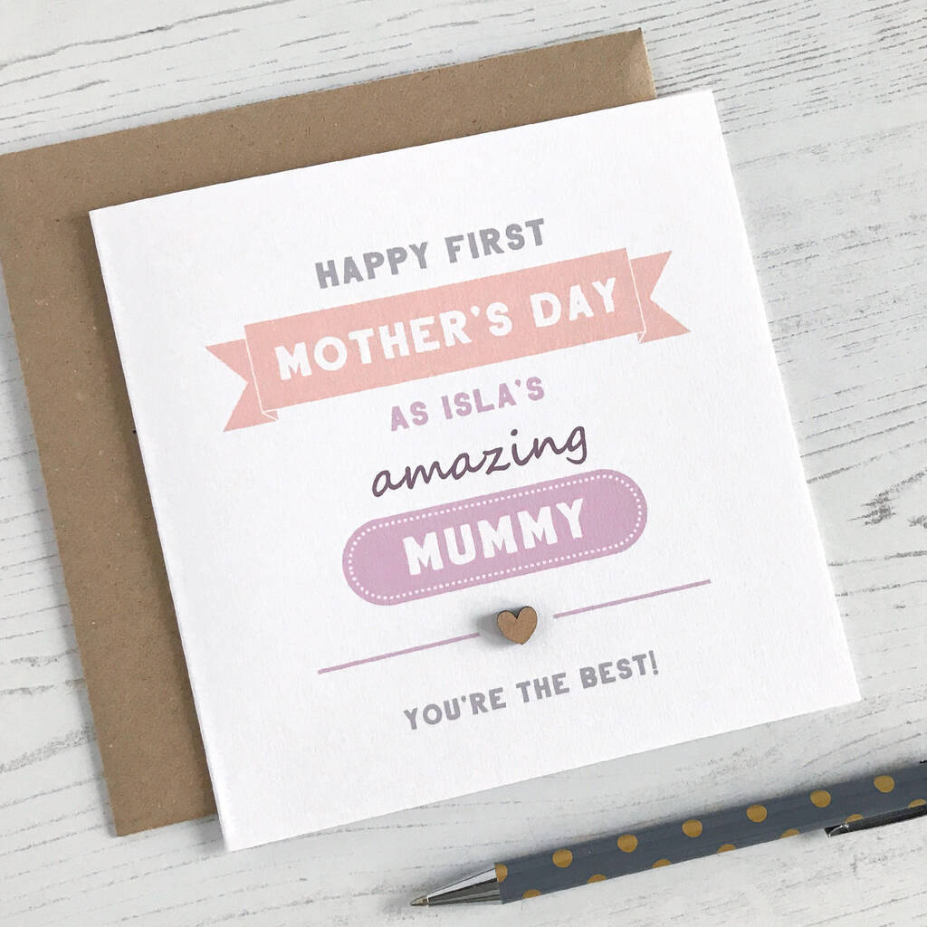 Mother's Day Typographical Card
