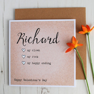 Special Qualities Personalised Card