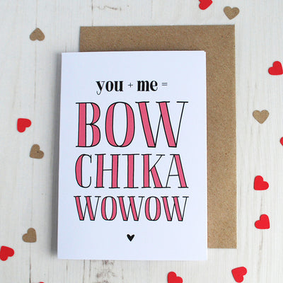 Bowchikawowow Card