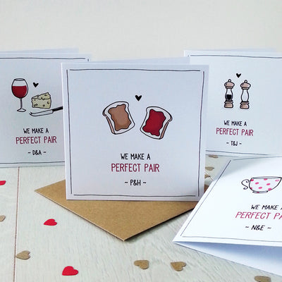 A Perfect Pair Valentine's Card