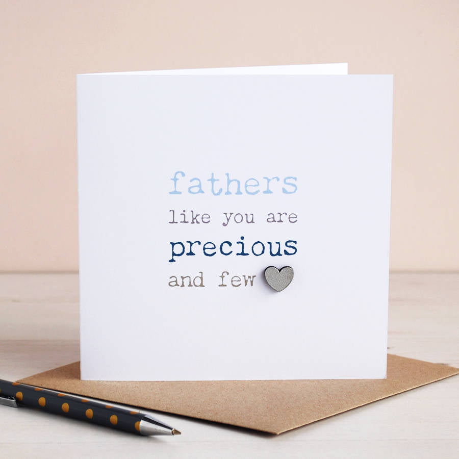 Fathers Are Precious Card