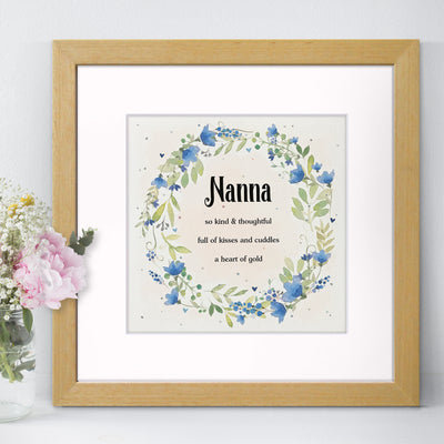 Watercolour Personalised Mother Print