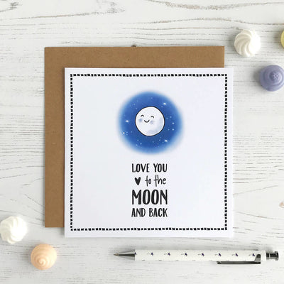 Love You To The Moon And Back, Card