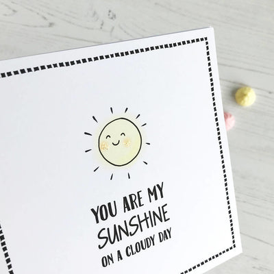 You Are My Sunshine, Card