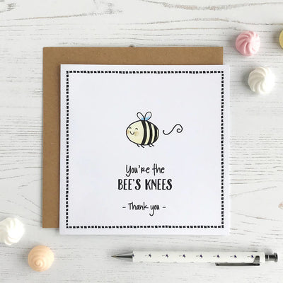 Bee's Knees, Thank You Card